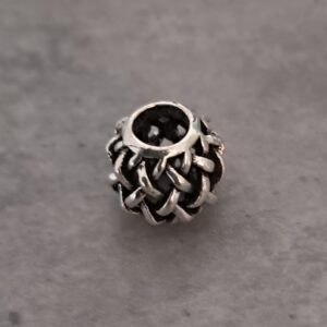 kraal zilver pandora style 9 mm