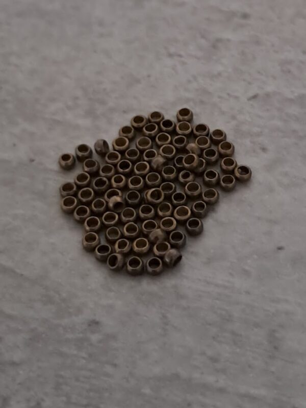 knijpkraal brons 1 mm 80 stuks