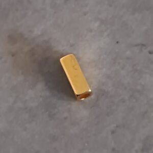 kraal goud DQ tube 8 mm x 3 mm
