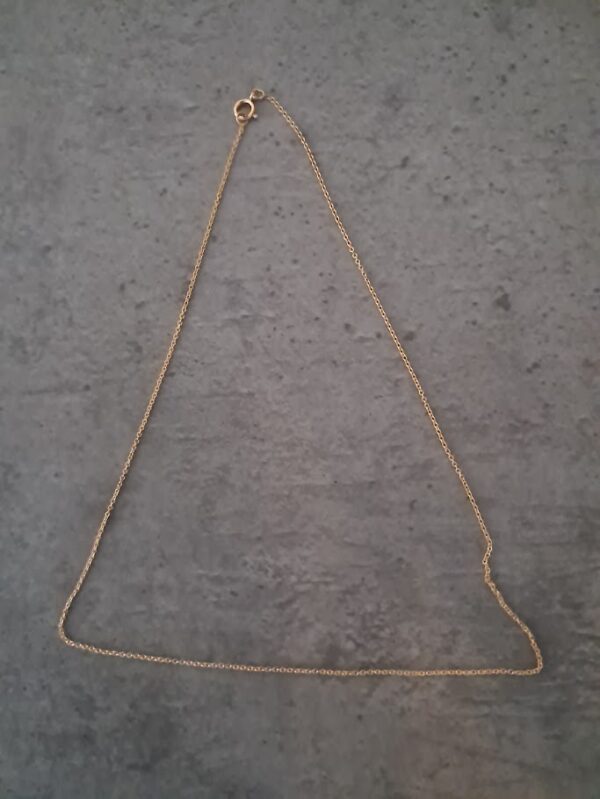 halsketting 14 kt. gold filled 40 cm