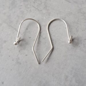 oorhaak sterling zilver 925 met ringetje per paar