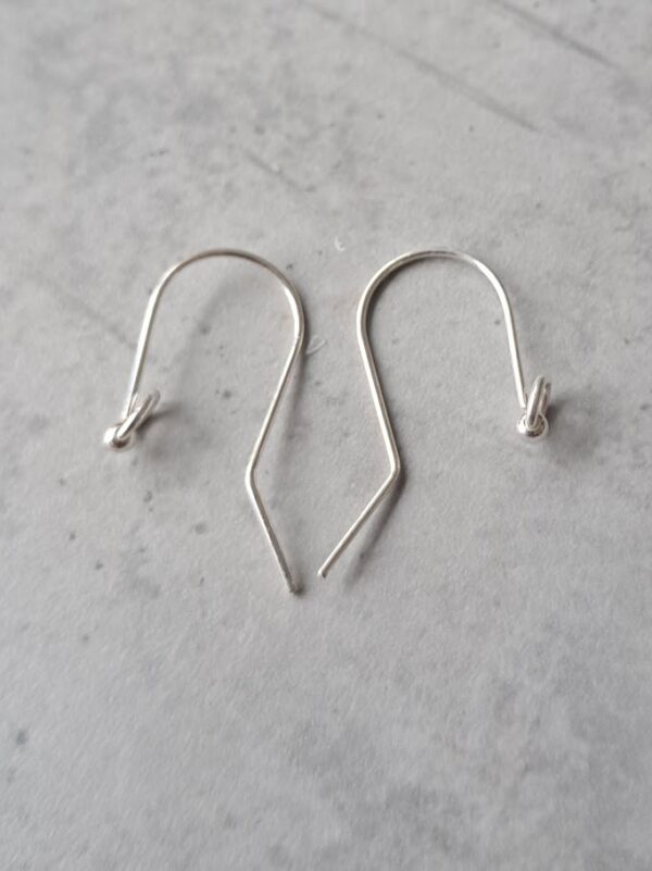 oorhaak sterling zilver 925 met ringetje per paar