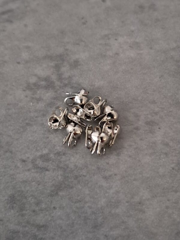 kalotje zilver 1.5 mm 10 stuks
