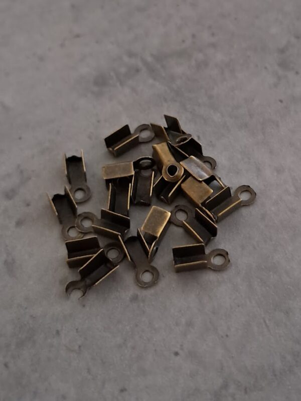 veterklem brons 7 mm x 3 mm 20 stuks