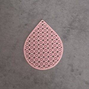 hanger filigraan rose 36 mm x 25 mm