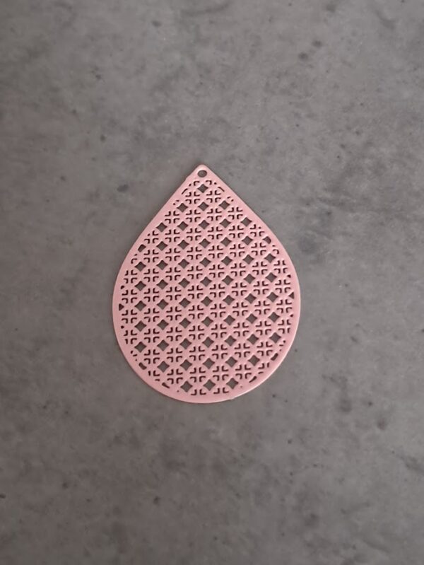 hanger filigraan rose 36 mm x 25 mm