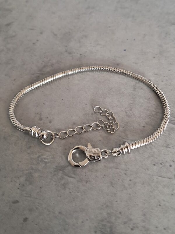 armband pandora style met karabijnsluiting 13 cm