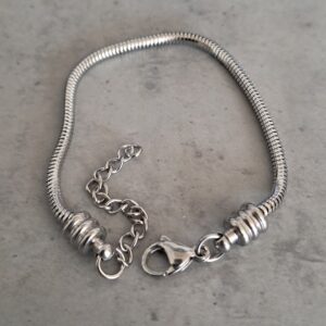 armband pandora style met karabijnsluiting 14 cm