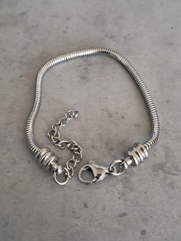 armband pandora style met karabijnsluiting 14 cm