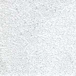 15 miyuki rocailles 15/0 opaque white