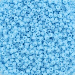 413 miyuki rocailles 15/0 opaque turquoise