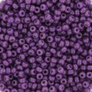 4490 miyuki rocailles 15/0 duracoat opaque anemone