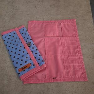 haaknaaldenetui Jalyzz blauw/roze