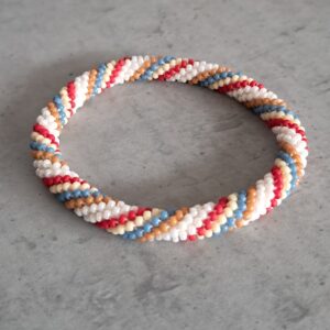 armband miyuki gehaakt maat S