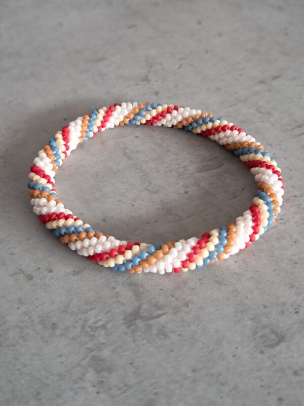 armband miyuki gehaakt maat S