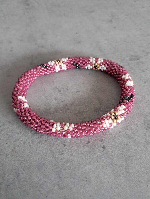 armband miyuki gehaakt maat S