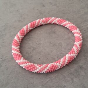 armband miyuki gehaakt maat S