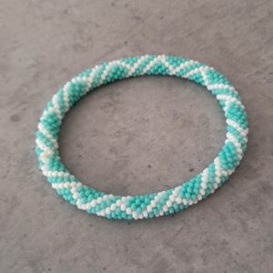 armband miyuki gehaakt maat S