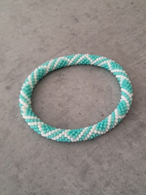 armband miyuki gehaakt maat S