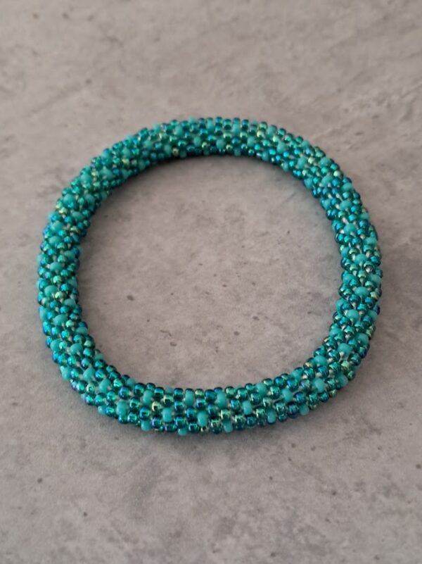 armband miyuki gehaakt maat S