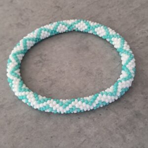 armband miyuki gehaakt maat S