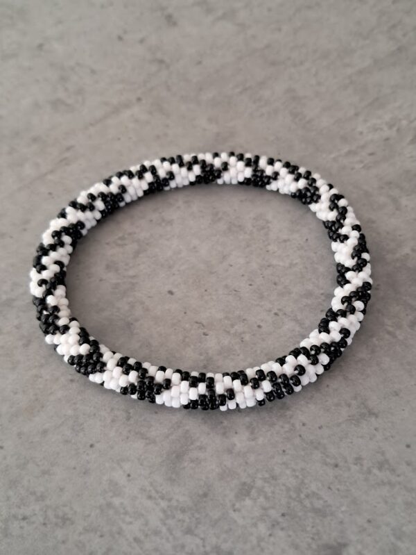 armband miyuki gehaakt maat M