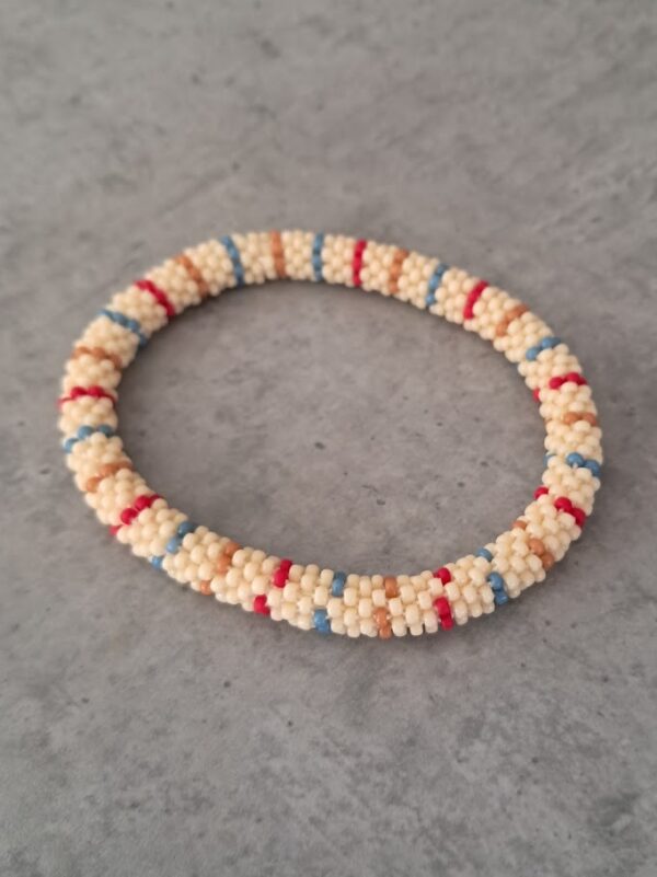 armband miyuki gehaakt maat M