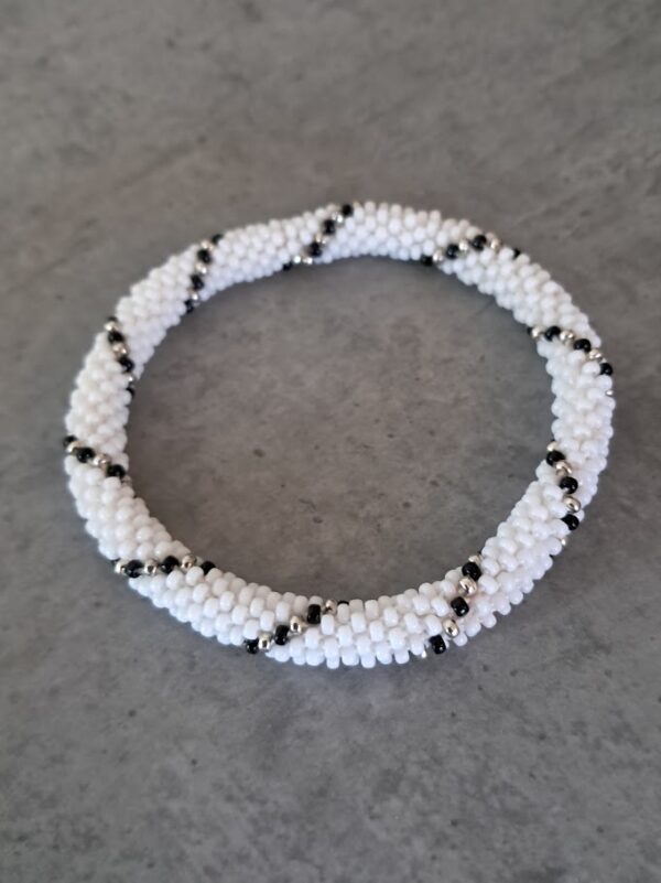 armband miyuki gehaakt maat M