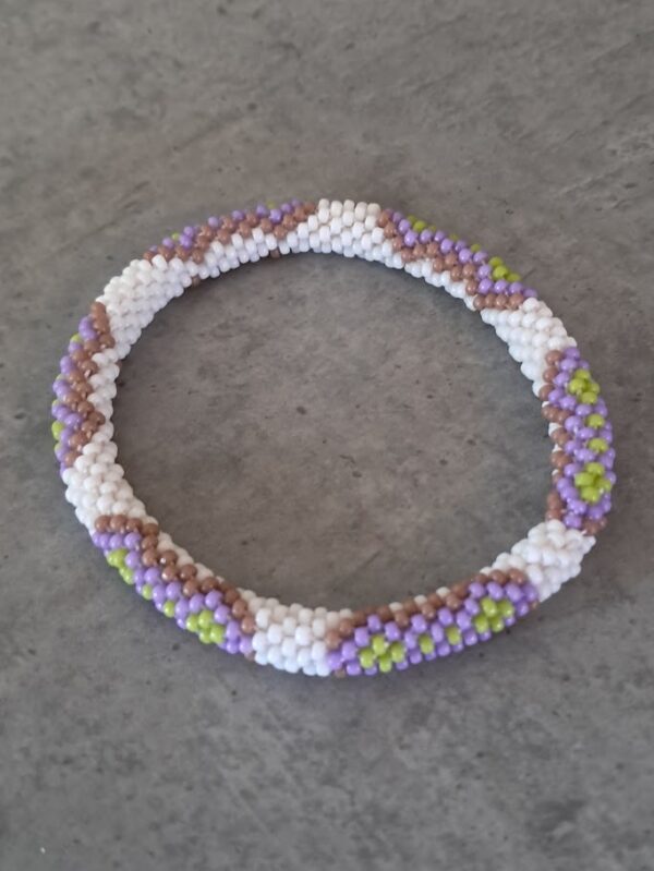 armband miyuki gehaakt maat M