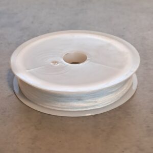 nylon koord 0.8 mm wit 9 meter