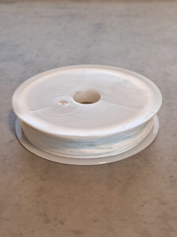 nylon koord 0.8 mm wit 9 meter