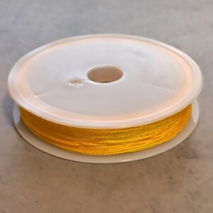 nylon koord 0.8 mm geel 9 meter