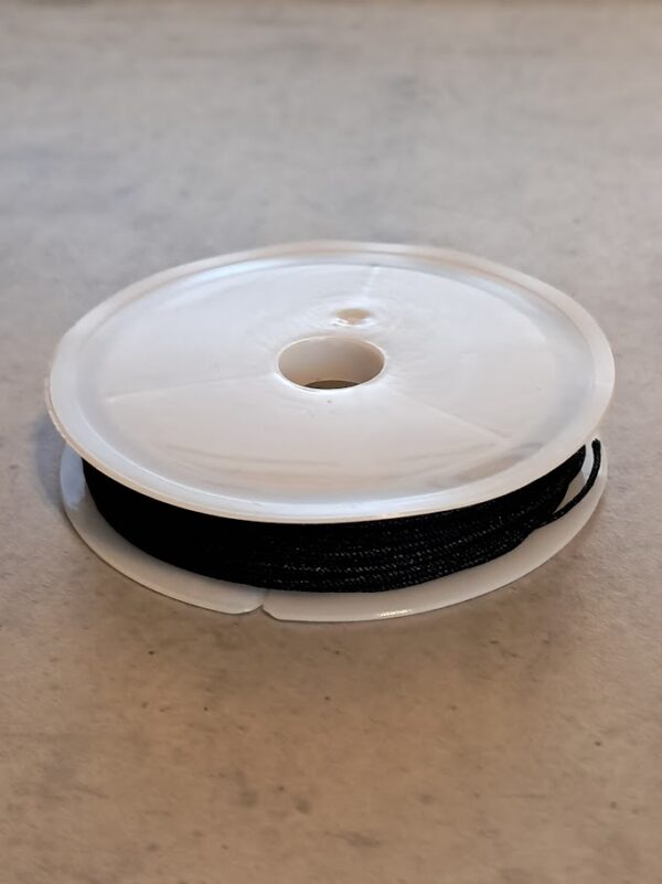nylon koord 0.8 mm zwart 9 meter