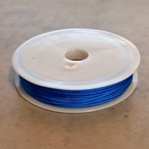nylon koord 0.8 mm blauw 9 meter