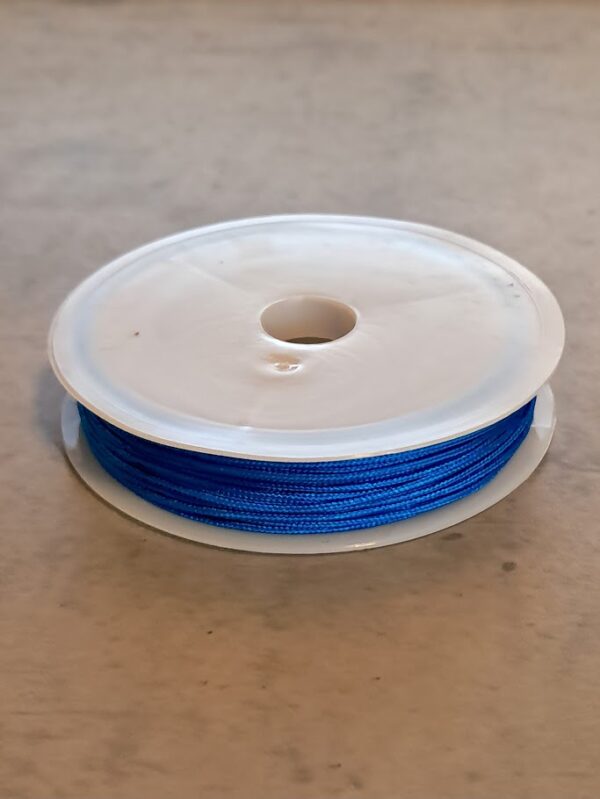 nylon koord 0.8 mm blauw 9 meter