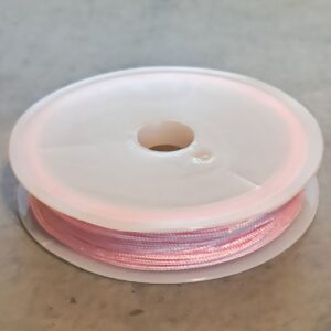 nylon koord 0.8 mm roze 9 meter