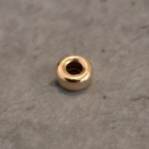 kraal gold filled rondel 4 mm x 2.2 mm