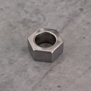 leerschuiver zilver 6 hoek 10 mm