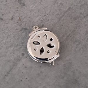 schuifsluiting zilver 1 oog 18 mm