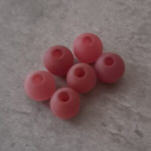 polaris kraal oud roze 6 mm