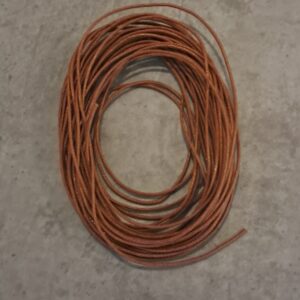 waxkoord bruin 1.1 mm 5 meter