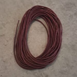 waxkoord bordeaux 1.3 mm 5 meter