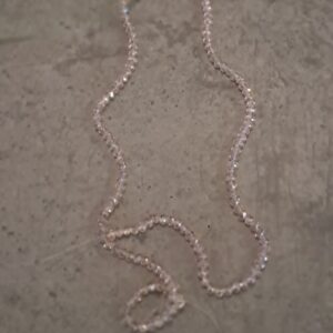 kraal facet geslepen zalm kleur 4 mm streng 150 stuks