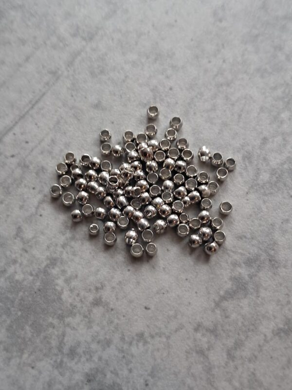knijpkraal chroom 2.5 mm 100 stuks