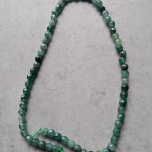 kraal fluoriet facet geslepen 6 mm streng 66 stuks