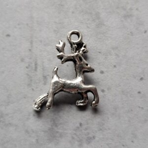 bedel DQ zilver hert 20 mm x 16 mm