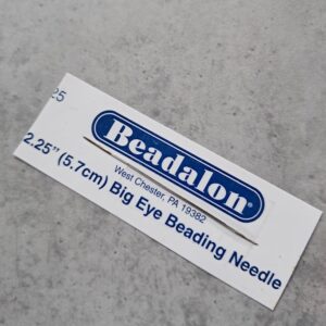 beadalon groot gat naald 57 mm