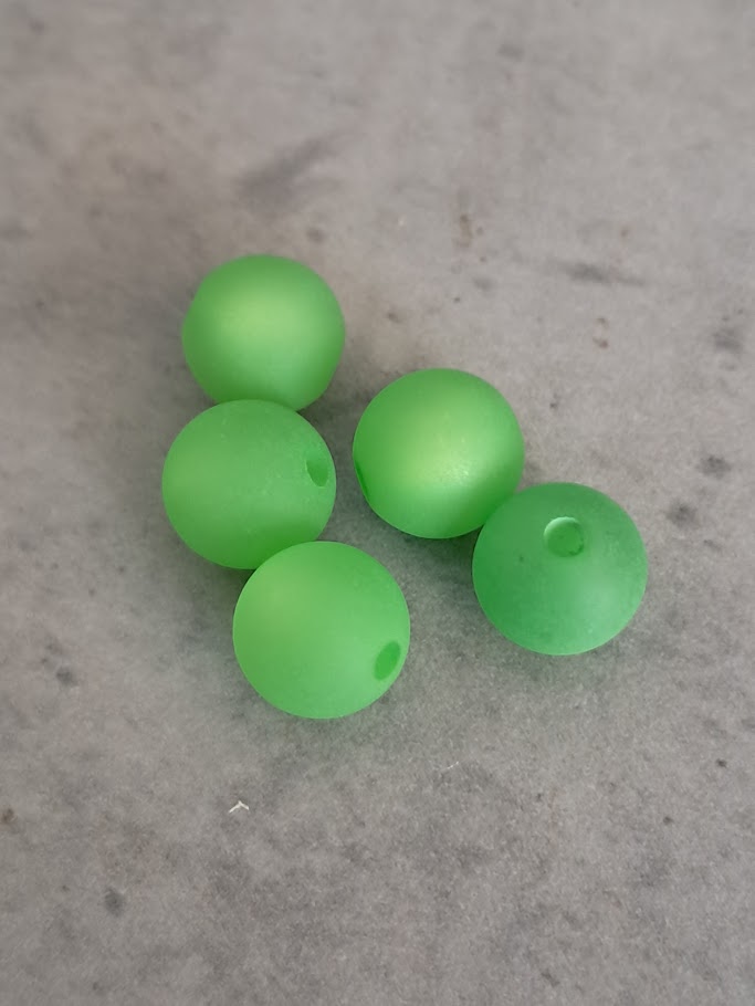 polaris kraal mat licht groen 8 mm