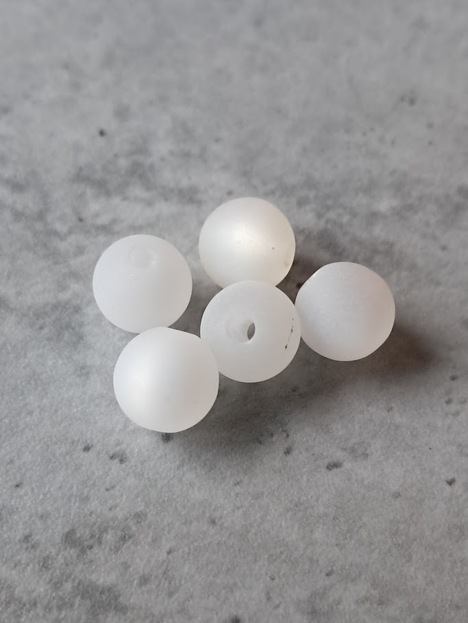 polaris kraal mat wit 8 mm