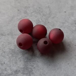 polaris kraal mat donker rood 8 mm